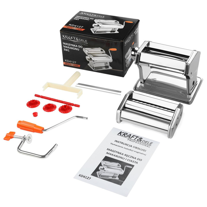 Maszynka ręczna do makaronu 3W1 KD4127