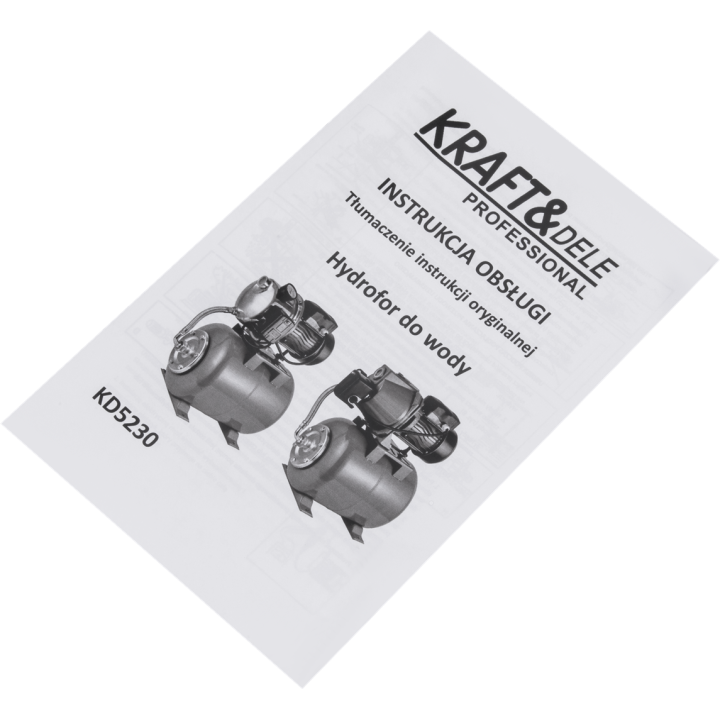 HYDROFOR 1200W 3600L/H ZBIORNIK 24L KD5230