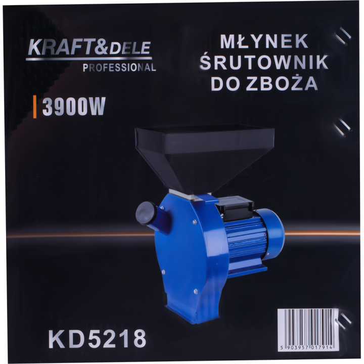 MŁYNEK/ŚRUTOWNIK DO ZBOŻA 3900W KD5218
