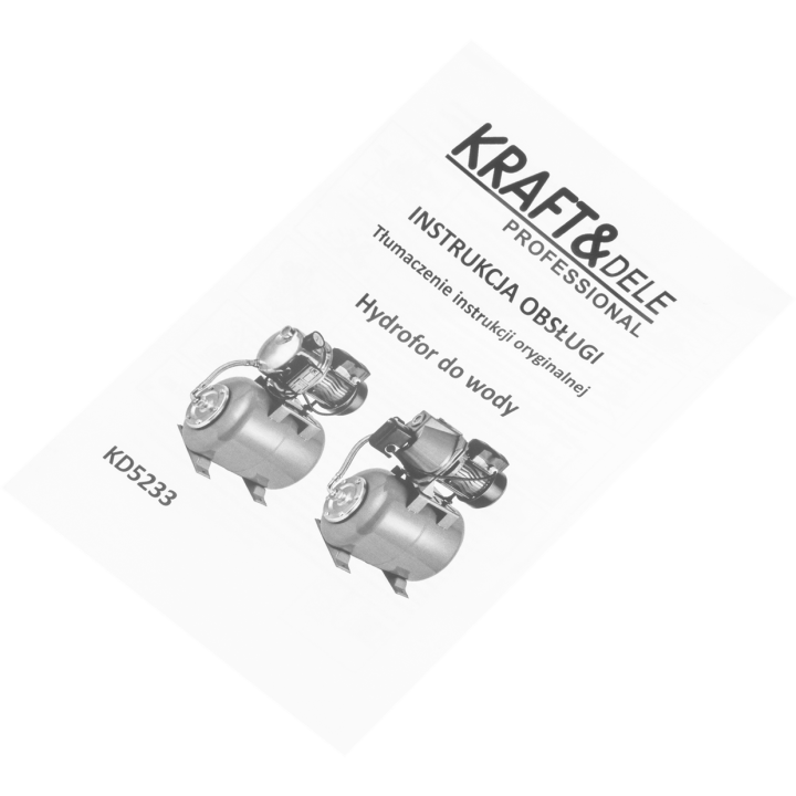HYDROFOR 1300W 6000L/H ZBIORNIK 50L KD5233