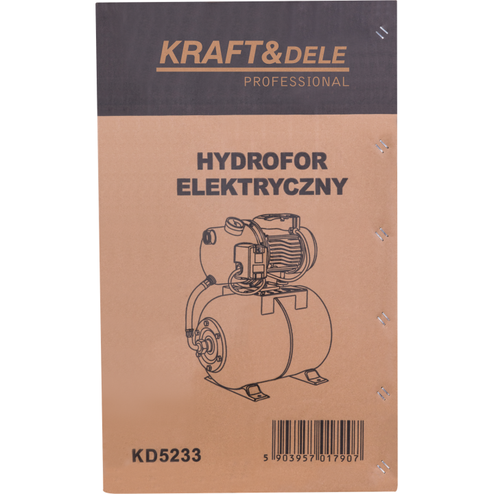 HYDROFOR 1300W 6000L/H ZBIORNIK 50L KD5233