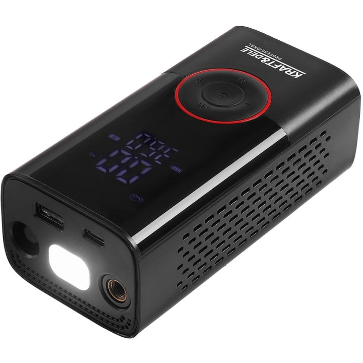 KOMPRESOR AKUMULATOROWY + LATARKA 85W 4000mAh KD5499