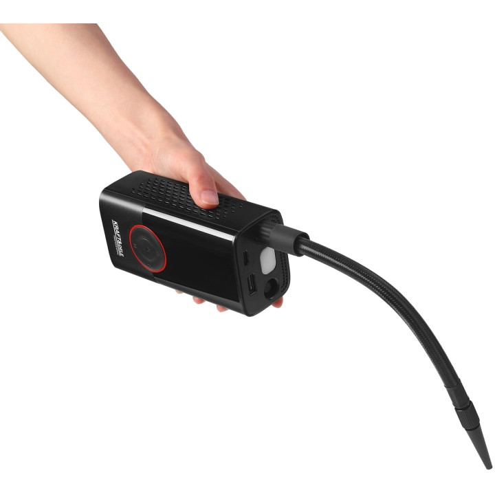 KOMPRESOR AKUMULATOROWY + LATARKA 85W 4000mAh KD5499
