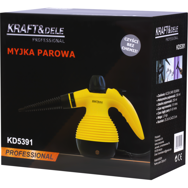 Myjka parowa 1100W 350ml KD5391