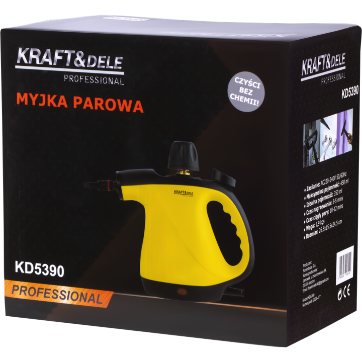 Myjka parowa 1200W 450ml KD5390