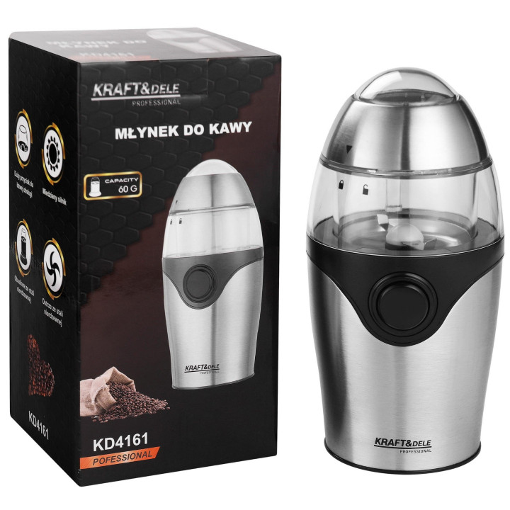 MŁYNEK DO KAWY 60G 300W KD4161