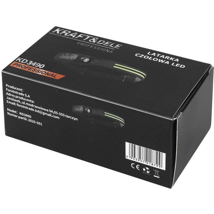 LATARKA LED CZOŁOWA KD3490