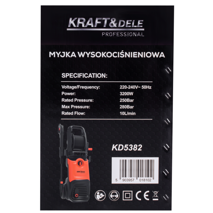 Myjka Ciśnieniowa 3200W 280 Bar KD5382
