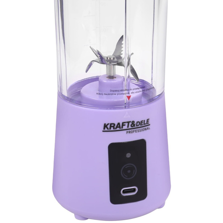 Blender akumulatorowy USB-C 400ml / 2x3000mAh KD4175