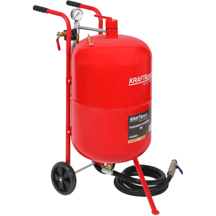 PIASKARKA SYFONOWA 80L + AKCESORIA KD5855