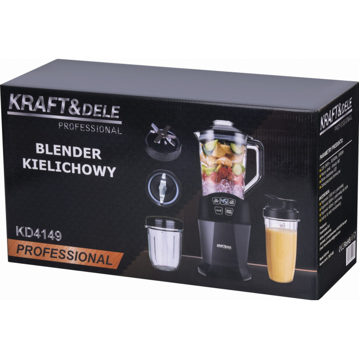Blender Kielichowy 1500ml + 800ml + 400ml 1850W KD4149