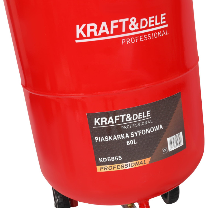 PIASKARKA SYFONOWA 80L + AKCESORIA KD5855