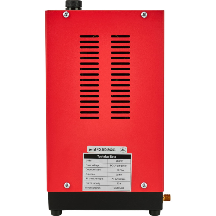 Generator dymu do sprawdzania szczelności układów 12V 9l/min 30ml KD3520