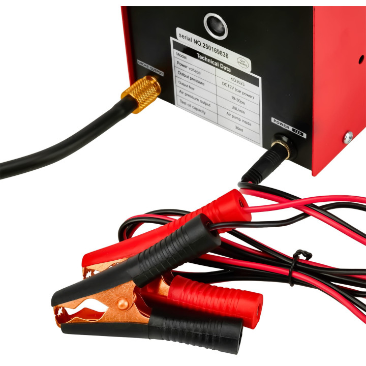 Generator dymu do sprawdzania szczelności układów 12V 20l/min 30ml KD3523