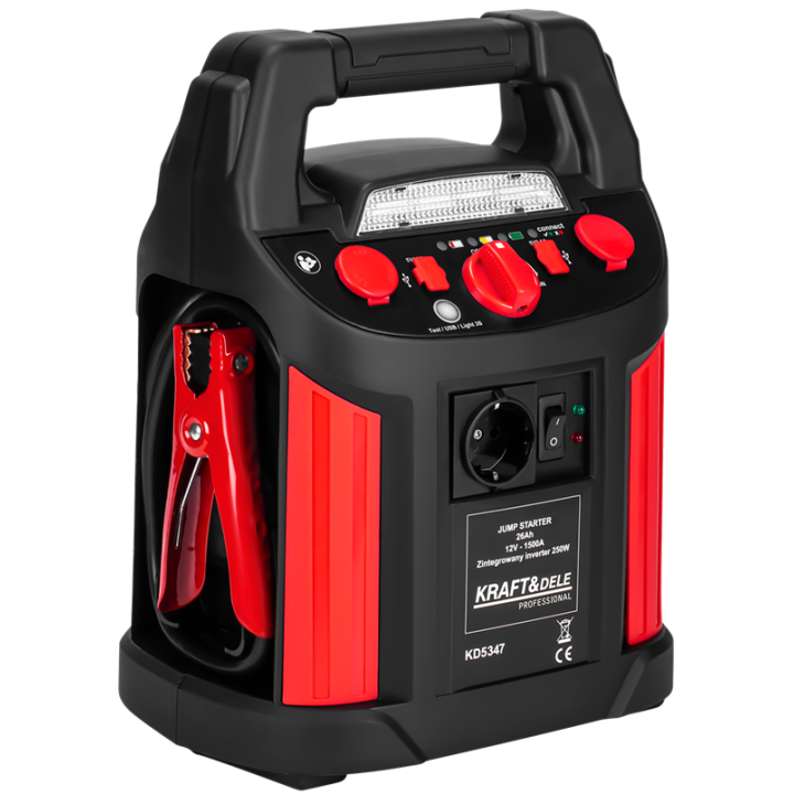 JUMP-STARTER 1200/700A 26Ah 12V INWERTER KD5347