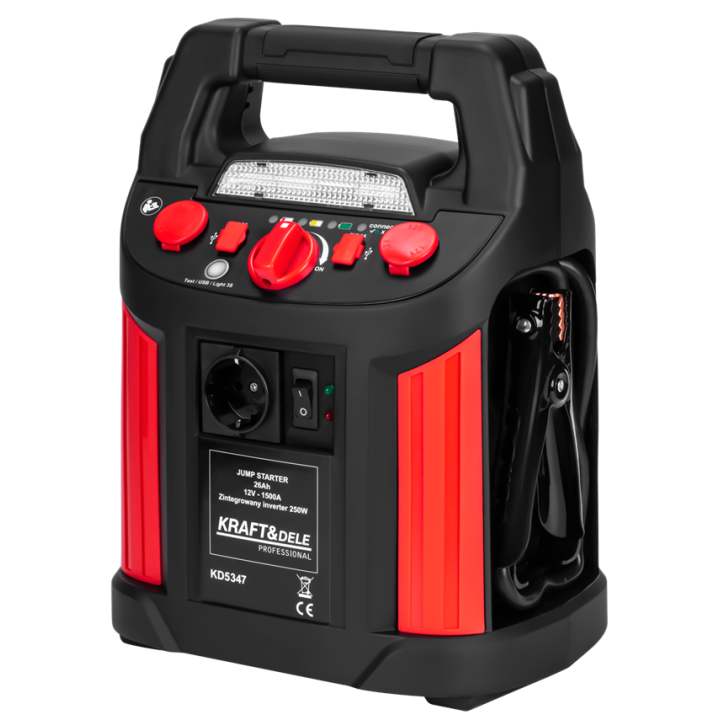 JUMP-STARTER 1200/700A 26Ah 12V INWERTER KD5347
