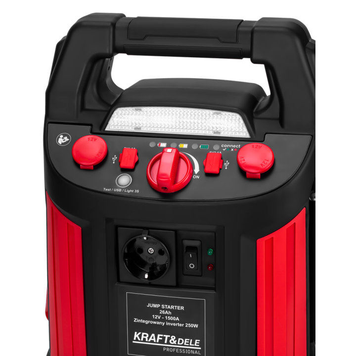 JUMP-STARTER 1200/700A 26Ah 12V INWERTER KD5347