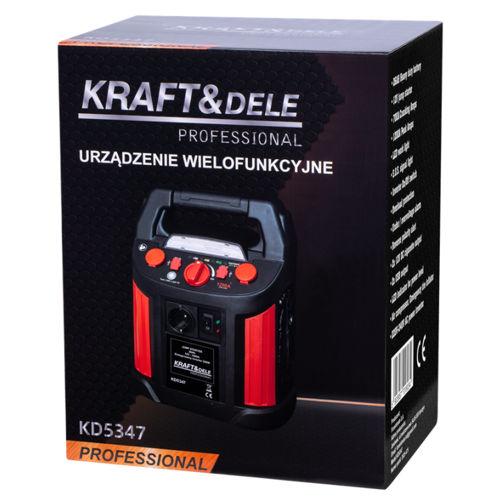 JUMP-STARTER 1200/700A 26Ah 12V INWERTER KD5347