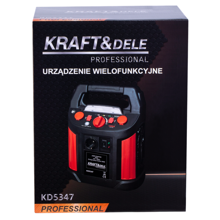 JUMP-STARTER 1200/700A 26Ah 12V INWERTER KD5347