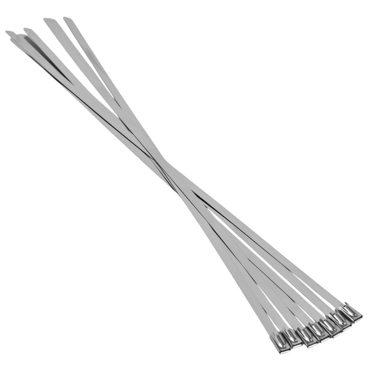 OPASKI ZACISKOWE STALOWE/METALOWE 4,6 x 300 100EL. KD10864