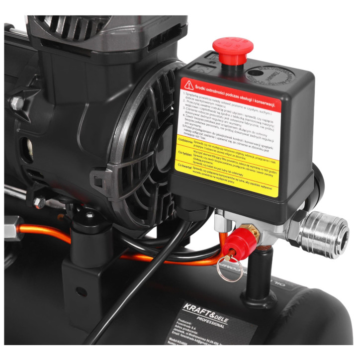 Kompresor bezolejowy 9L 850W KD4080
