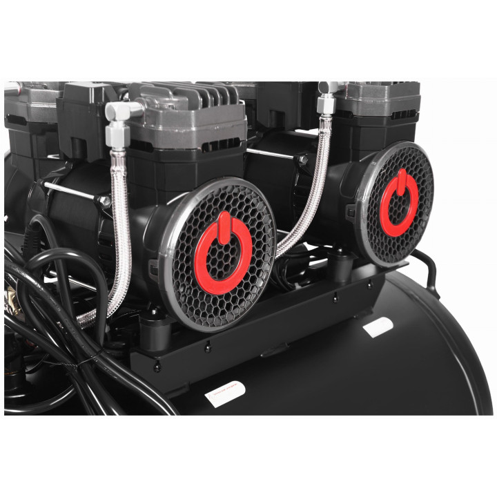 Kompresor bezolejowy 100L 2x2200W KD4083