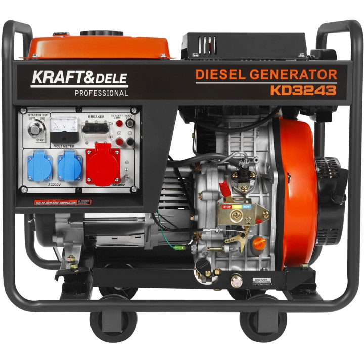 AGREGAT DIESEL 7KW  16KM 230V/400V KD3243