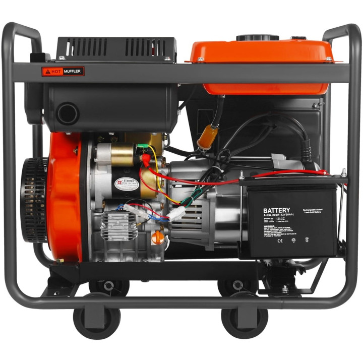 AGREGAT DIESEL 7KW  16KM 230V/400V KD3243