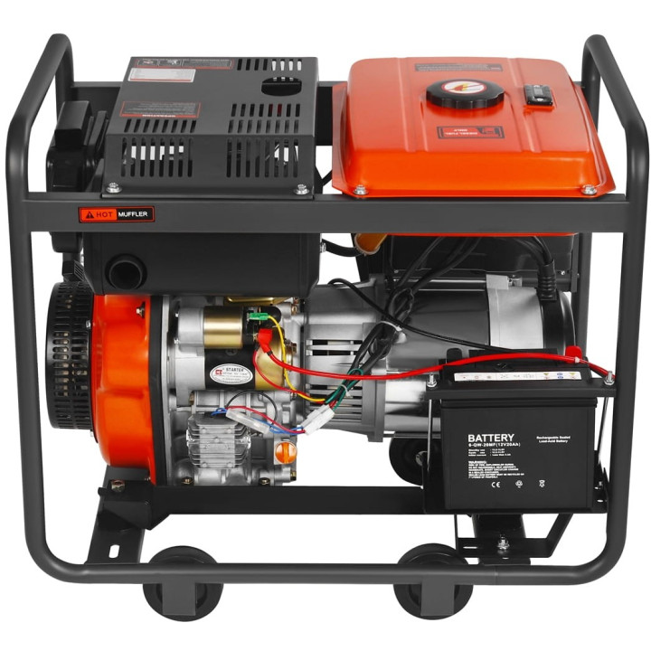 AGREGAT DIESEL 7KW  16KM 230V/400V KD3243