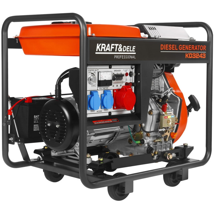 AGREGAT DIESEL 7KW  16KM 230V/400V KD3243