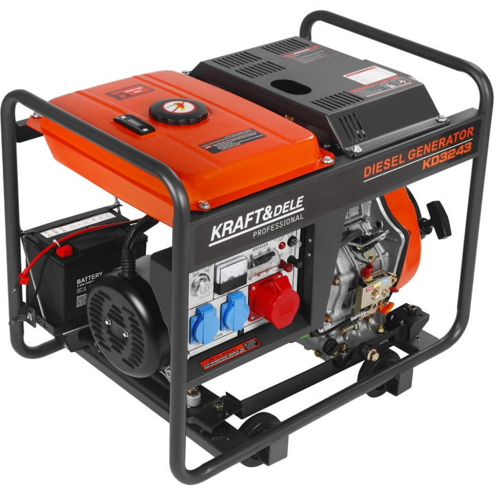 AGREGAT DIESEL 7KW  16KM 230V/400V KD3243