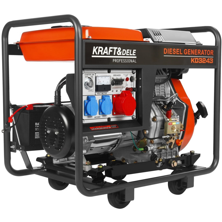AGREGAT DIESEL 7KW  16KM 230V/400V KD3243