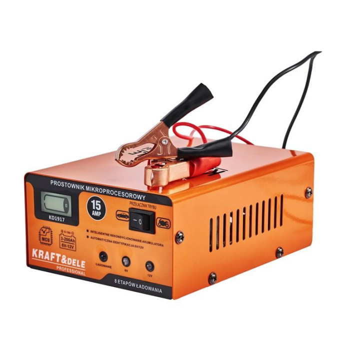 PROSTOWNIK MIKROPROCESOROWY 15AMP 6/12V KD1917