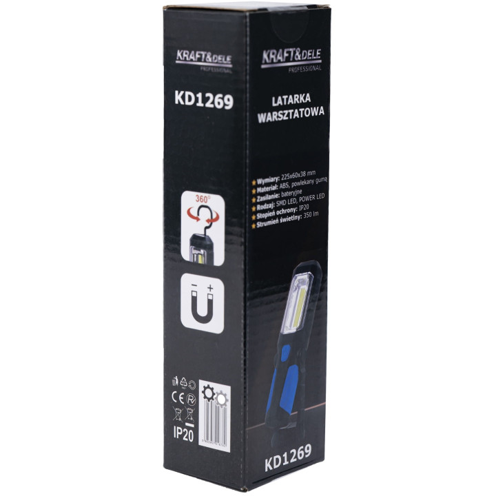 LATARKA WARSZTATOWA LED 350LM KD1269