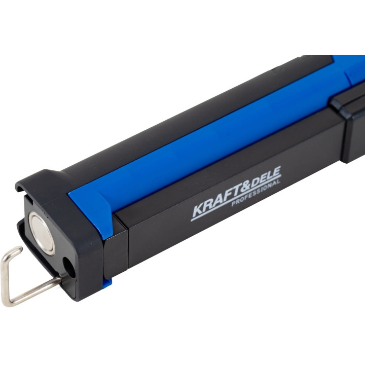 LATARKA WARSZTATOWA LED USB-C 200/400/800LM + ŚWIATŁO OSTRZEGAWCZE KD3496