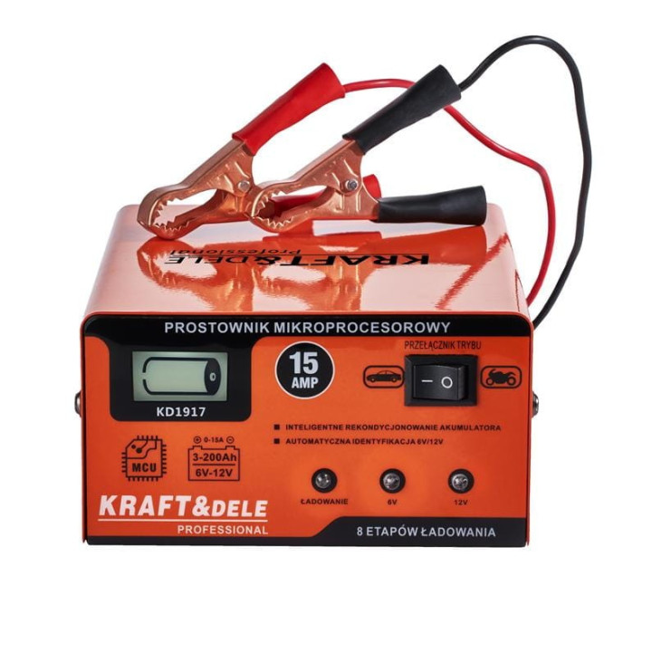 PROSTOWNIK MIKROPROCESOROWY 15AMP 6/12V KD1917
