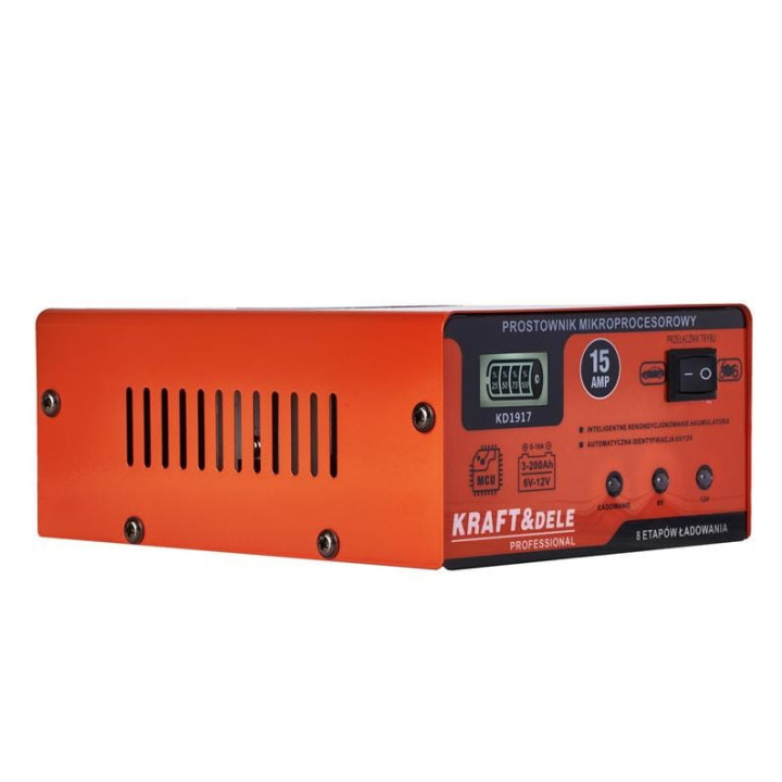 PROSTOWNIK MIKROPROCESOROWY 15AMP 6/12V KD1917