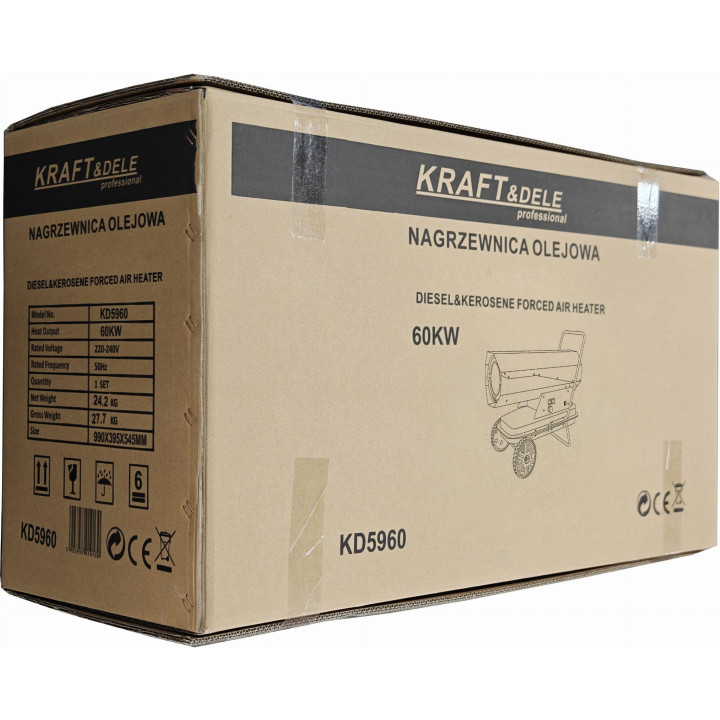 NAGRZEWNICA OLEJOWA 60kW KD5960