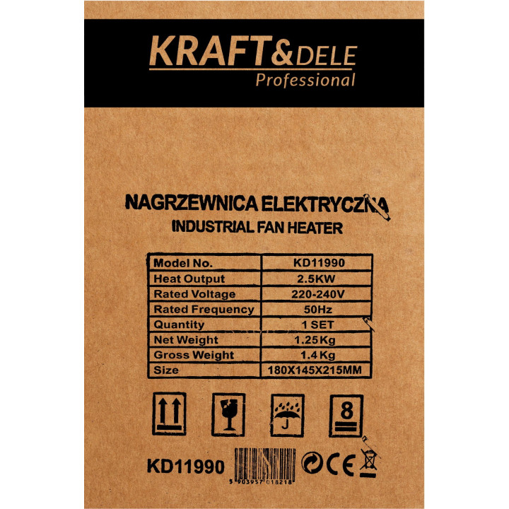 NAGREZWNICA ELEKTRYCZNA 2500W KD11990