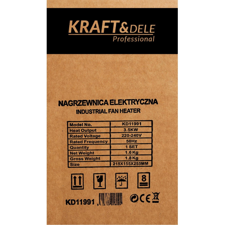 NAGRZEWNICA ELEKTRYCZNA 3500W KD11991