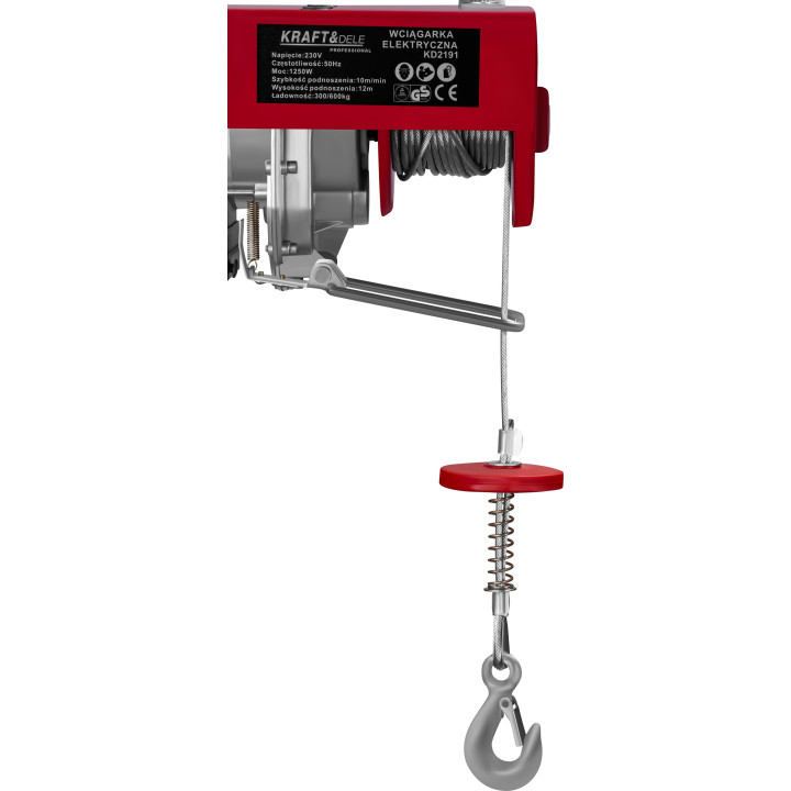 WCIĄGARKA ELEKTRYCZNA 230V 1200W 300/600kg KD2191