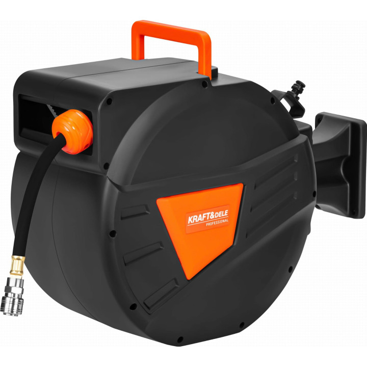 Wąż pneumatyczny zwijany 15m+1,5m 1/4" KD2158