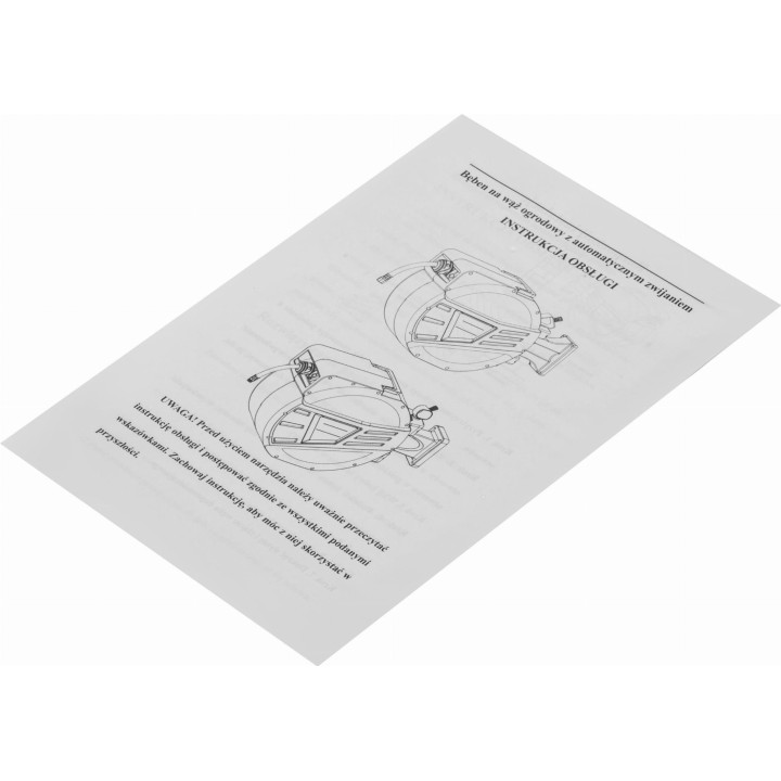 Wąż pneumatyczny zwijany 30m+2m 1/4" KD2160