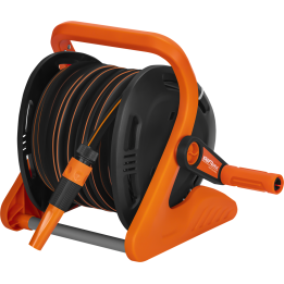 STOJAK Z WĘŻEM OGRODOWYM 20M+2M 1/2" KD2156