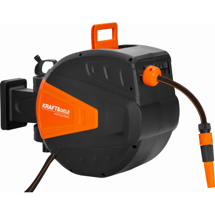 WĄŻ OGRODOWY ZWIJANY 25M+2M 1/2" KD2154
