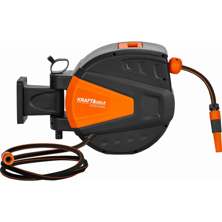 WĄŻ OGRODOWY ZWIJANY 25M+2M 1/2" KD2154