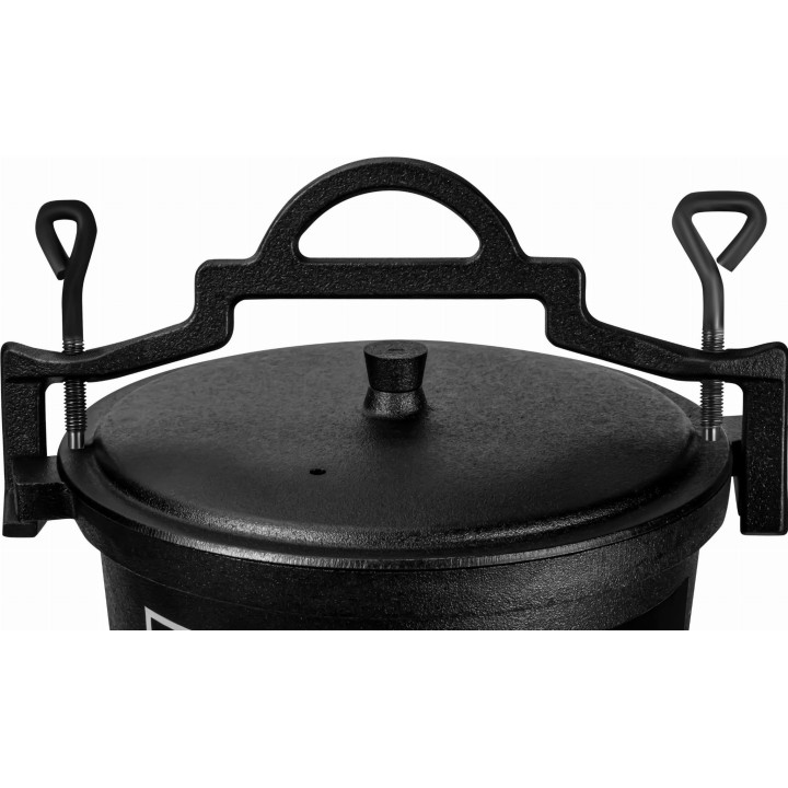 Kociołek myśliwski / Garnek żeliwny 8L KD4186
