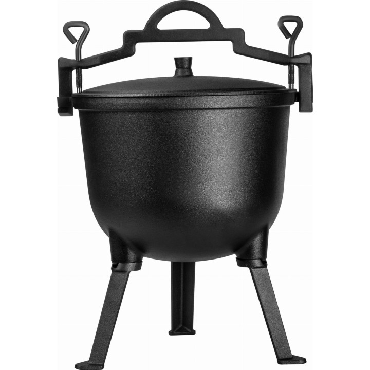 Kociołek myśliwski / Garnek żeliwny 10L KD4187