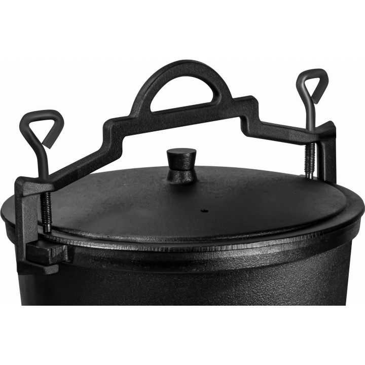 Kociołek myśliwski / Garnek żeliwny 10L KD4187
