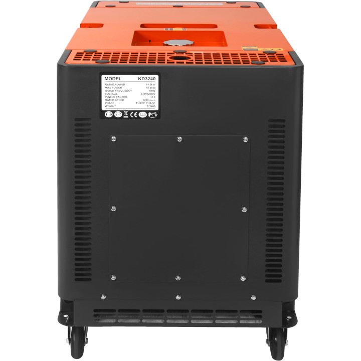 Agregat Prądotwórczy Diesel 15,5kW 230V 32A/400V KD3240